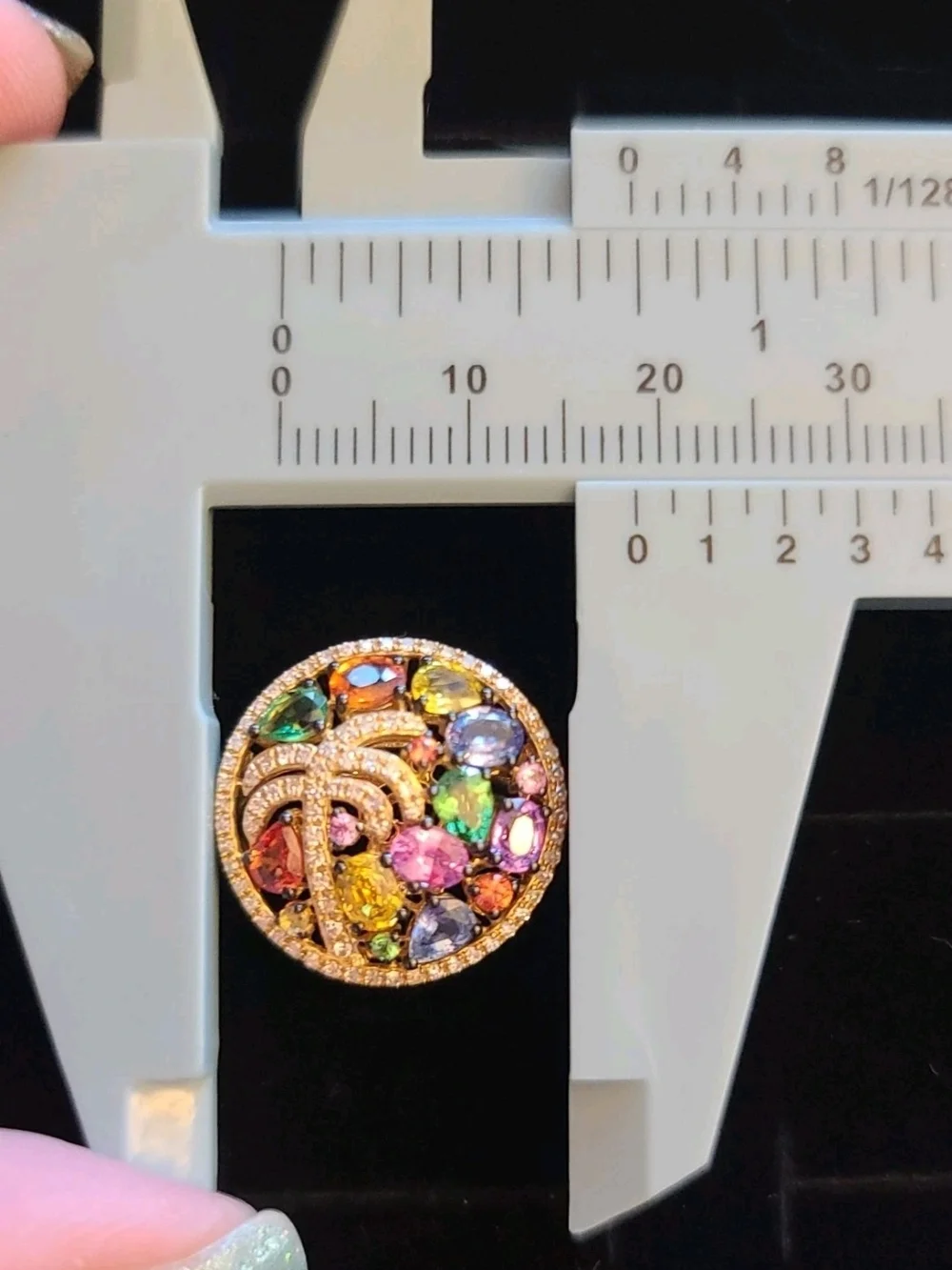 EFFY *Rare Find* Brand New 14K Gold Multi-Stone Ring Size 7